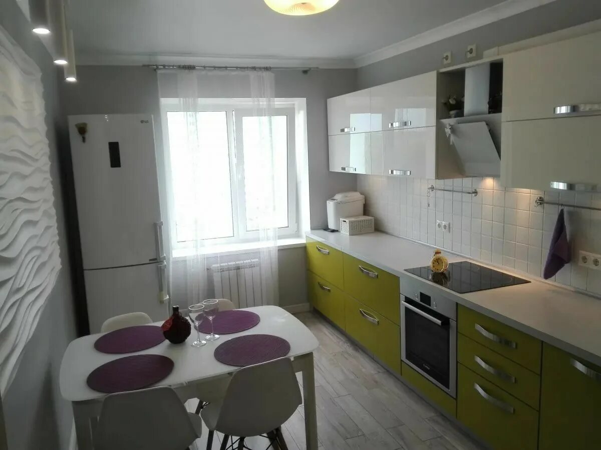 Кухня фото дизайн в квартире реальные Купить 1-комнатную квартиру, 38 м² по адресу Тула, Пролетарская улица, 36А, 9 эт