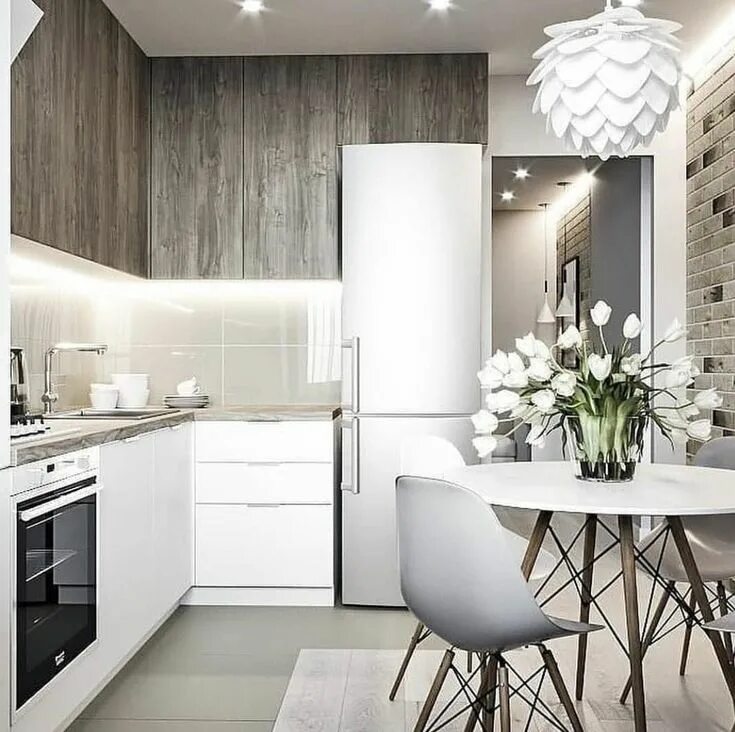 Кухня фото дизайн в квартире современные Pin on Кitchen/кухня House design kitchen, Contemporary kitchen design, Kitchen 