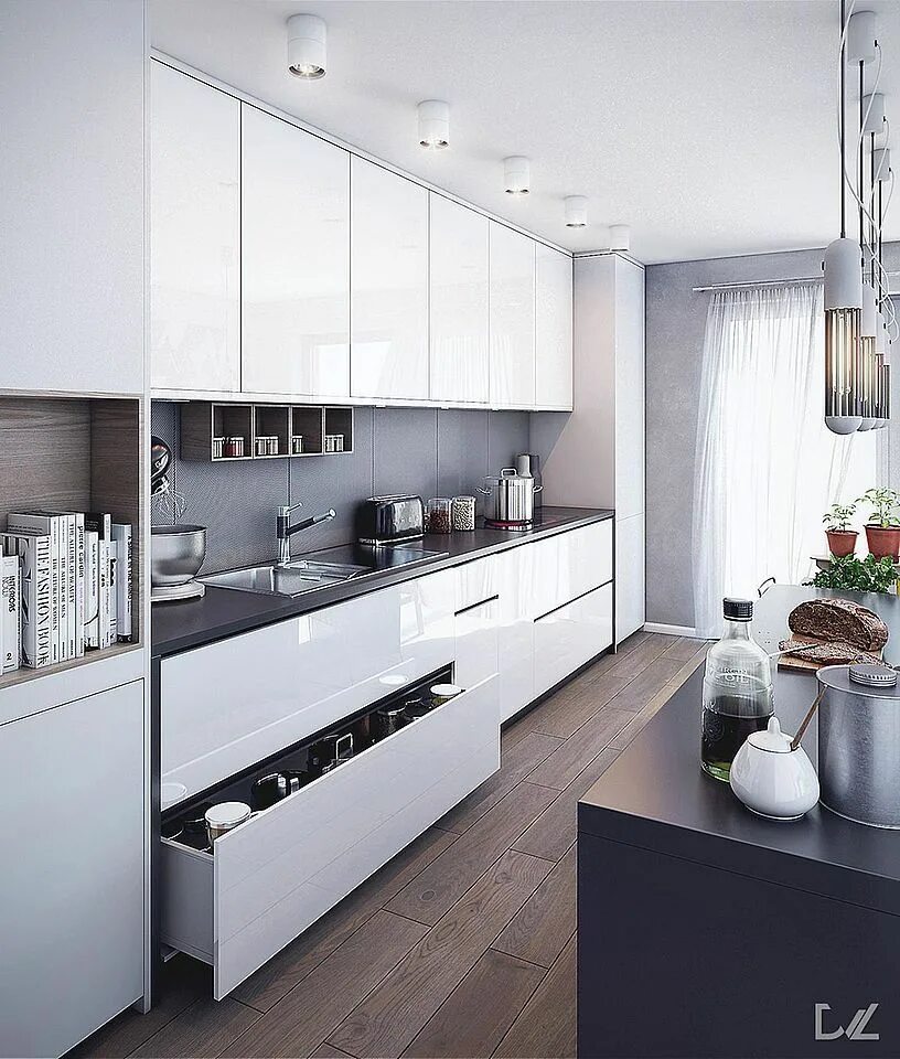 Кухня фото дизайн в квартире современные Кухня Мечта КАЗАНСКАЯ МЕБЕЛЬНАЯ ФАБРИКА "ГОСТ"