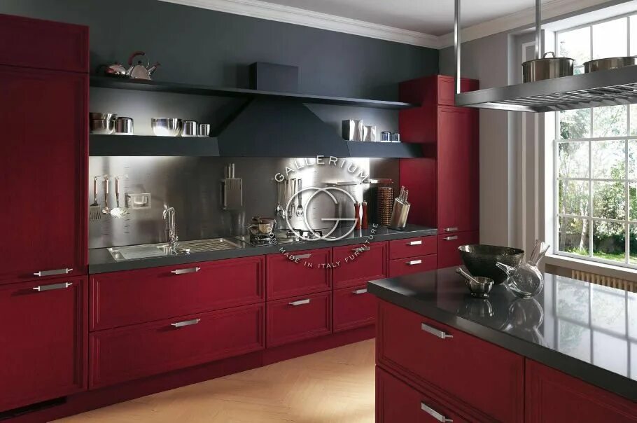 Кухня фото левы Scavolini Kitchen: Focus Italian Kitchen Design