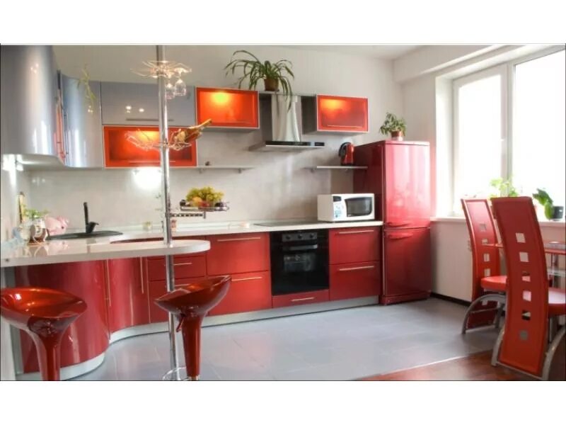 Кухня фото левы Кухонный гарнитур угловой Милана / Мебельная фабрика "Московский мебельный альян