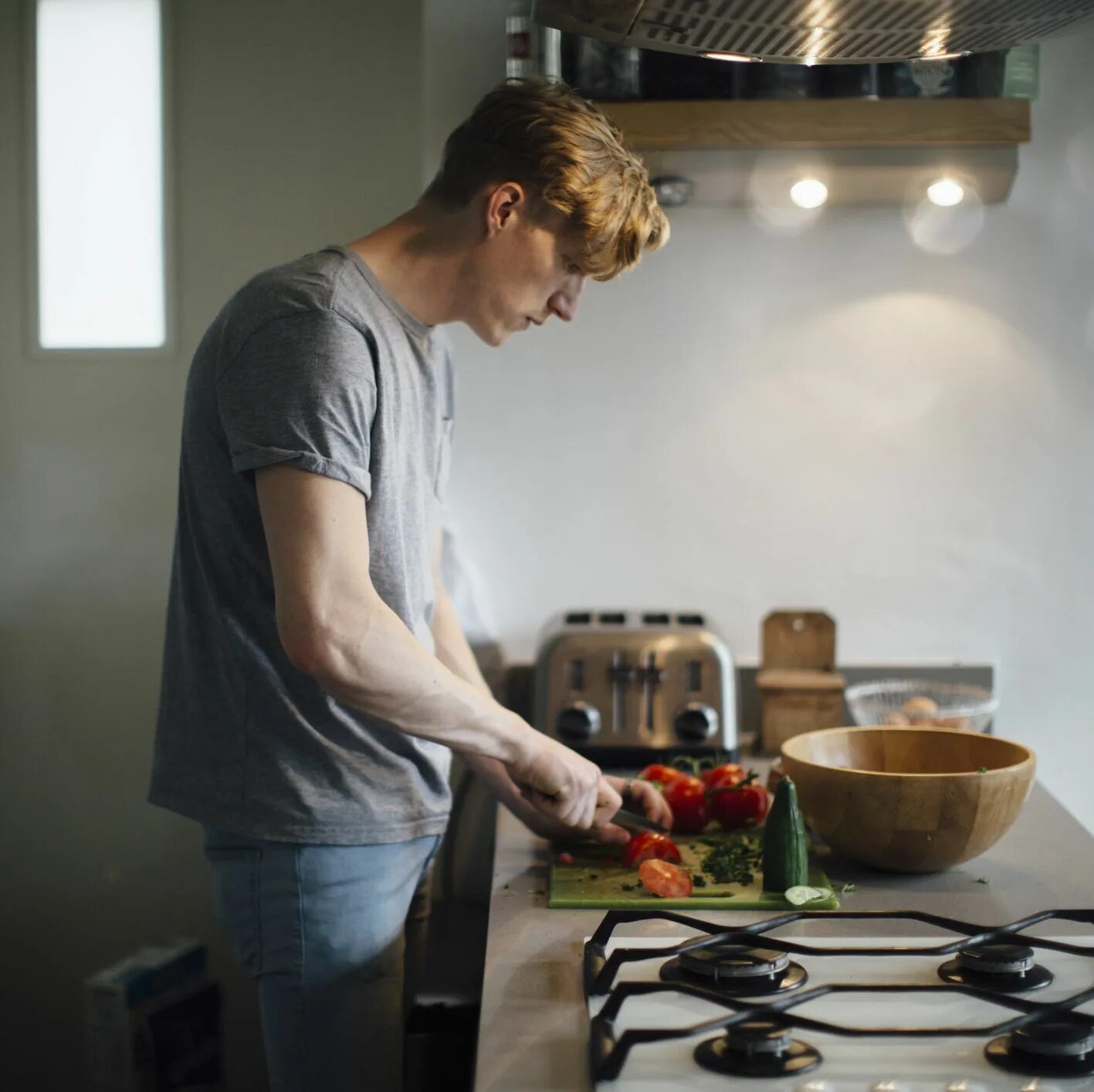 Кухня фото людей University Study Finds That Eating More Plants Could Lead to Greater Muscle Gain