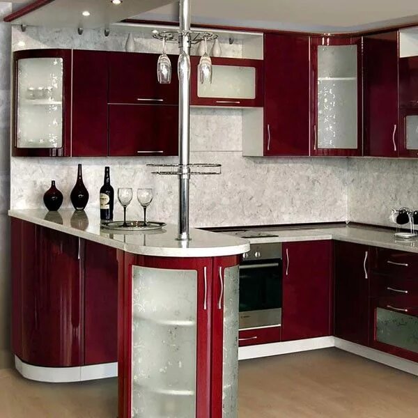 Кухня фото пермь Дизайн интерьера гостиной, совмещенной с кухней. Каталог фото Дон Балкон. Пермь 