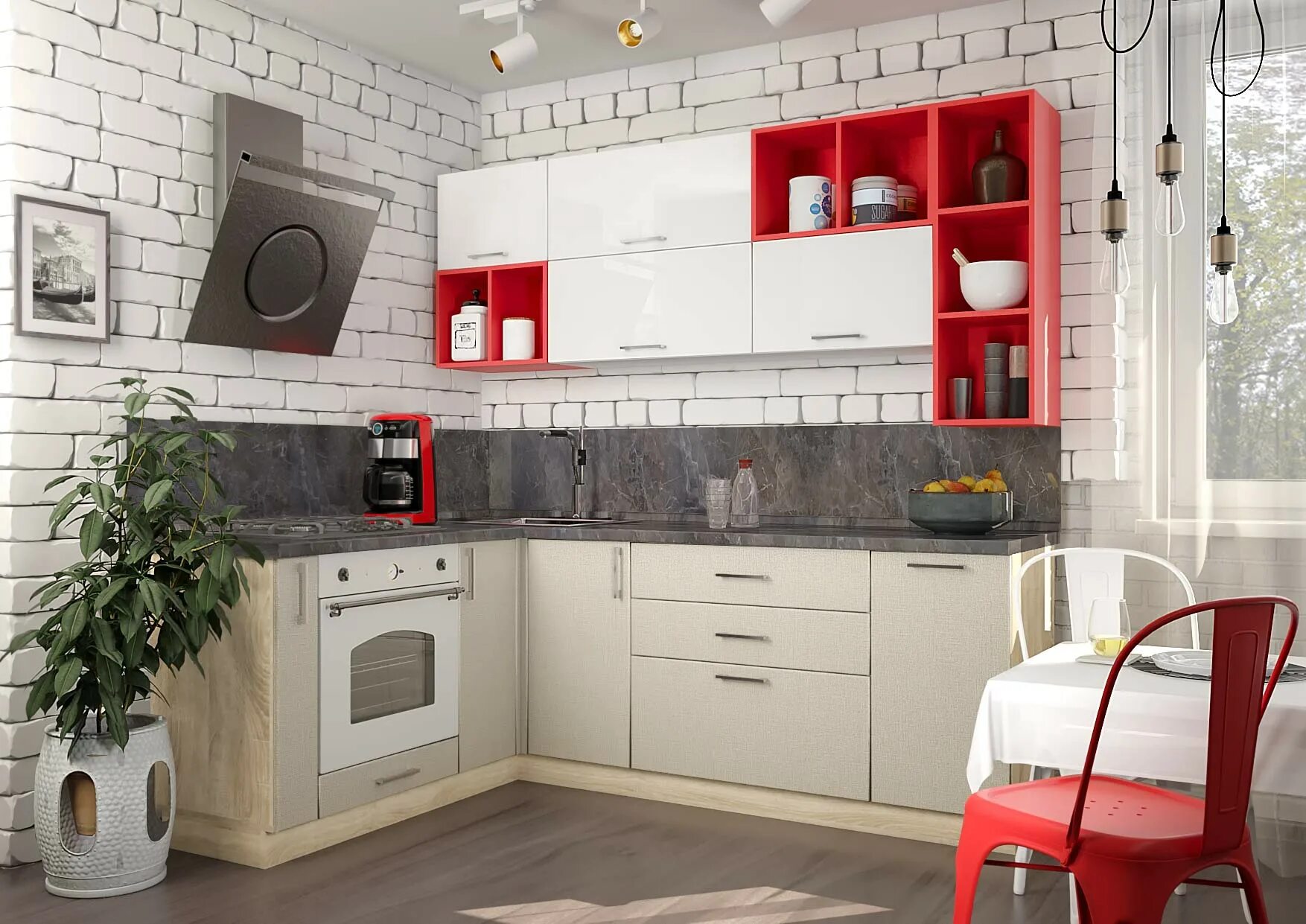 Кухня фото пермь Кухня "ТРЕНТ", арт. 12 - купить в Березники в интернет-магазине Эстель