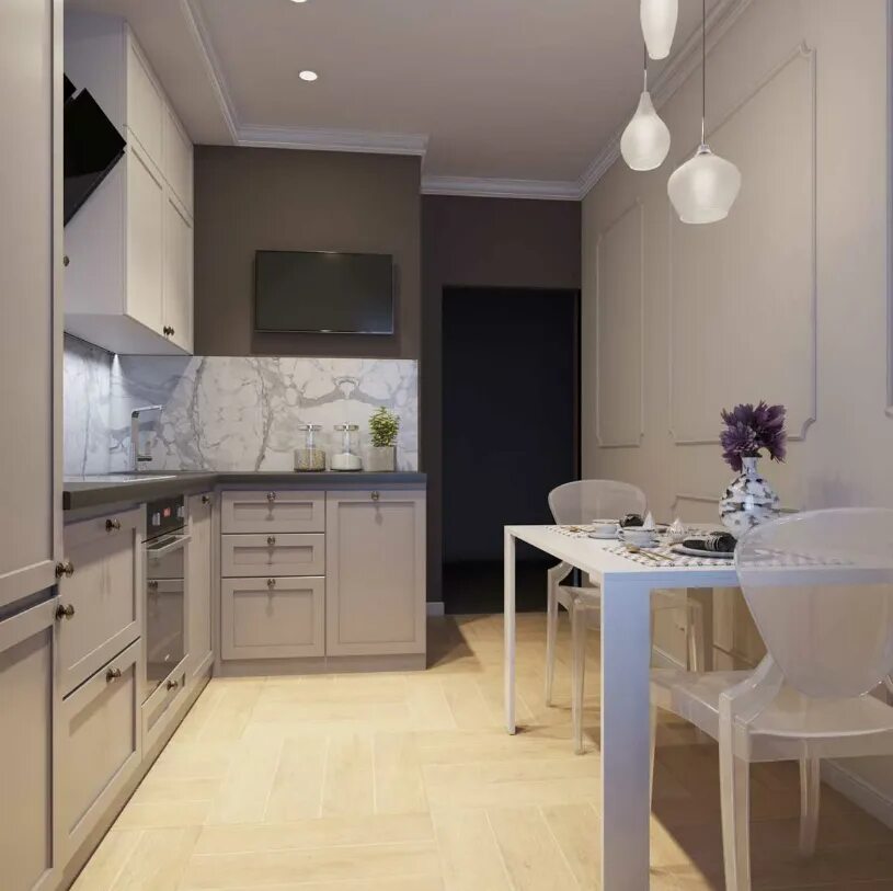 Кухня фото реальных квартир современные Ремонт кухни в хрущевке в Щелково: 105 мастеров по ремонту с отзывами и ценами н