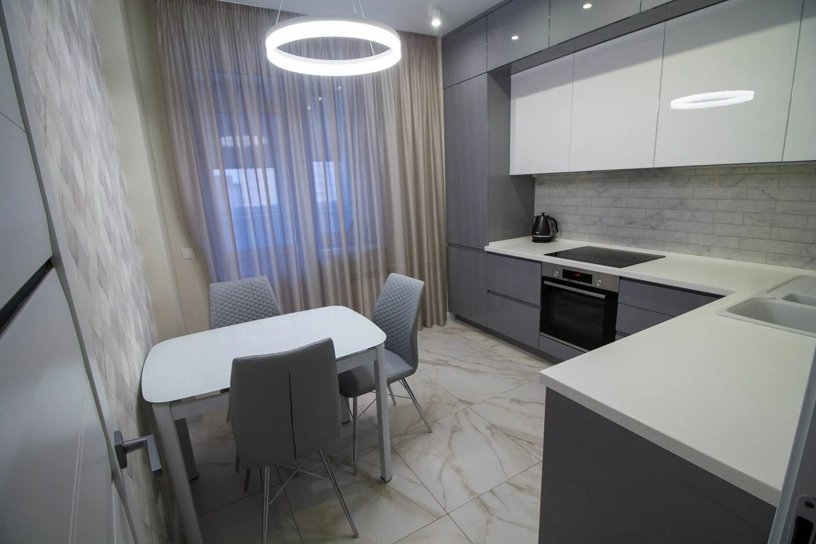 Кухня фото реальных квартир современные Красивые кухни Kitchen decor modern, Kitchen design modern small, Kitchen room d