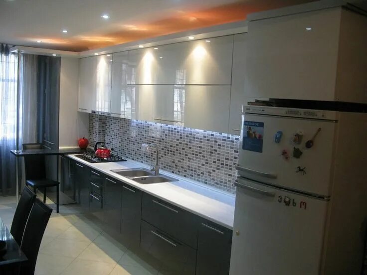 Кухня фото реальных квартир современные Дизайн кухни 10 кв. метров: возможные варианты планировки, 100+ реальных фото в 