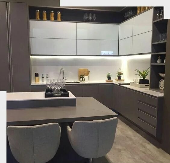 Кухня фото самые модные кухонной Cuisine moderne, Cuisine contemporaine, Cuisine appartement