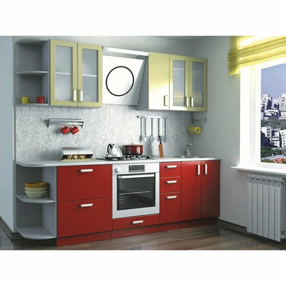 Кухня фото цены смоленск Кухня "Феникс" комплект № 5 купить в Твери по цене 41500 руб. руб Гор-Мебель