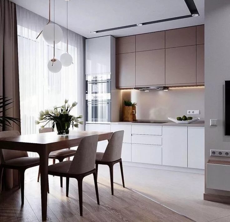 Кухня фото в интерьере современный дизайн Pin de Ольга em интерьер - кухня Cozinhas modernas, Decoração cozinha, Cozinhas