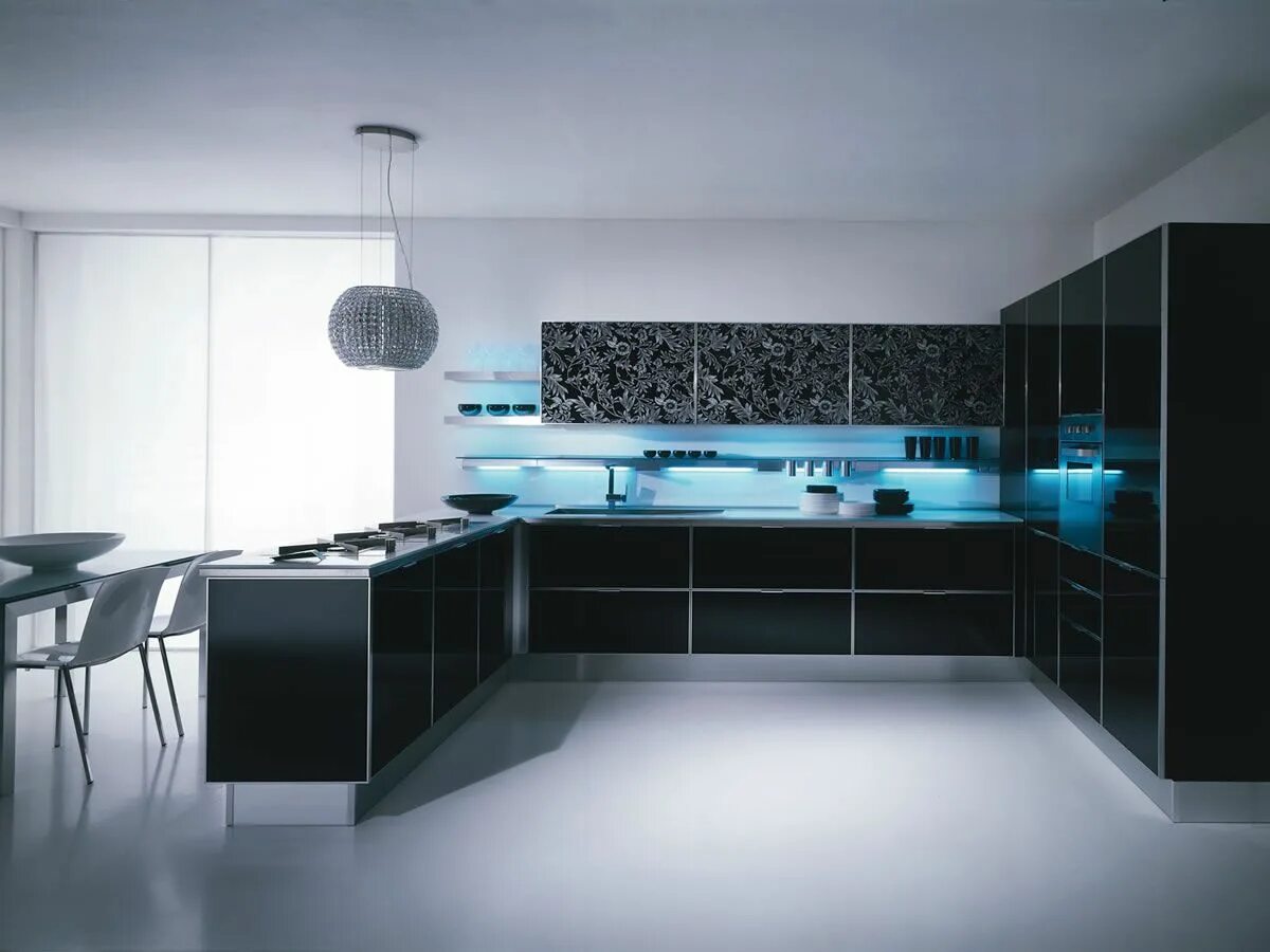 Кухня хай тек дизайн A soothing kitchen design will work wonders for the way your home is presented. 