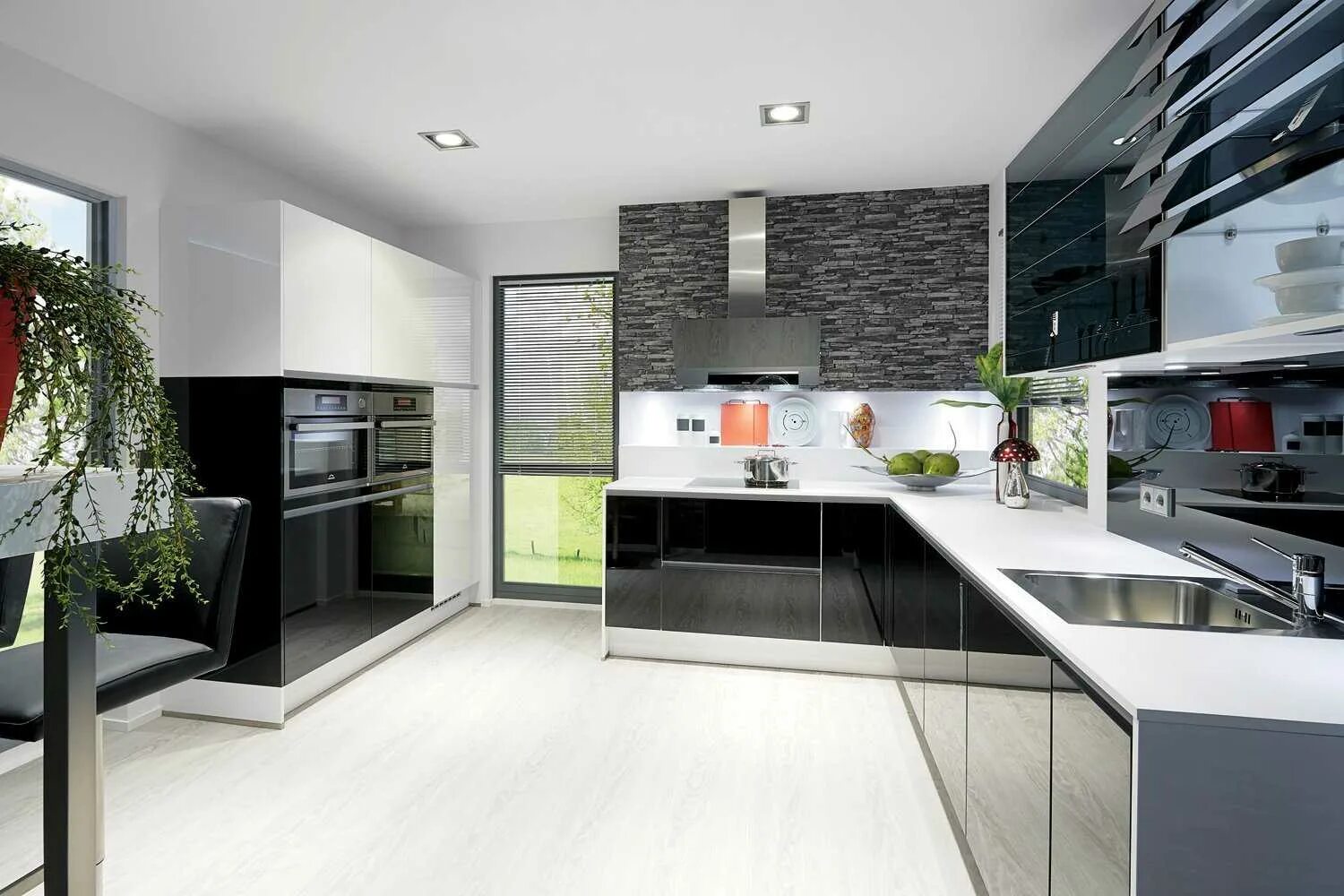 Кухня хай тек фото интерьер Дизайн кухни в стиле хай-тек: 70 + фото примеров от дизайнеров