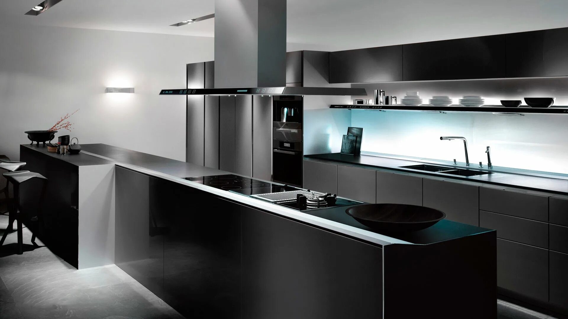 Кухня хайтек дизайн фото Кухня S1 03 фабрики SieMatic - Ital-Collection