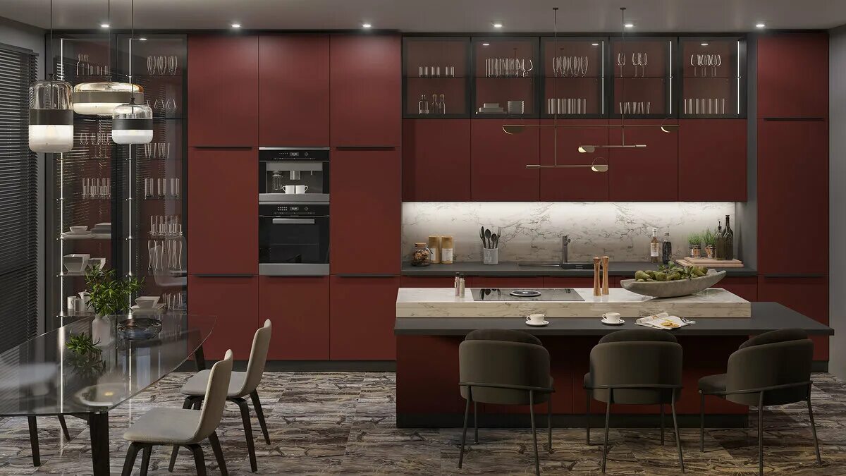 Кухня хлоя хофф фото в интерьере Хотите купить кухню? Посмотрите актуальные тренды от Zetta Фабрика Кухни ZETTA Д