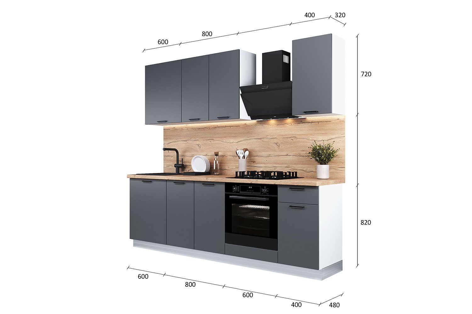 Кухня хлоя хофф фото в интерьере Кухонный гарнитур Hoff Хлоя - характеристики на Мегамаркет