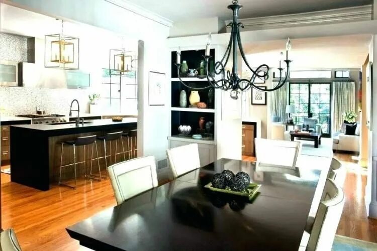 Кухня холл фото Decorating Ideas For Open Plan Kitchen Living Room Open plan kitchen living room