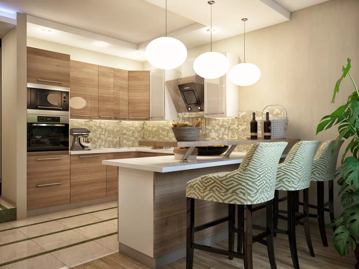 Кухня холл фото Кухня хол - Дом Мебели.ру