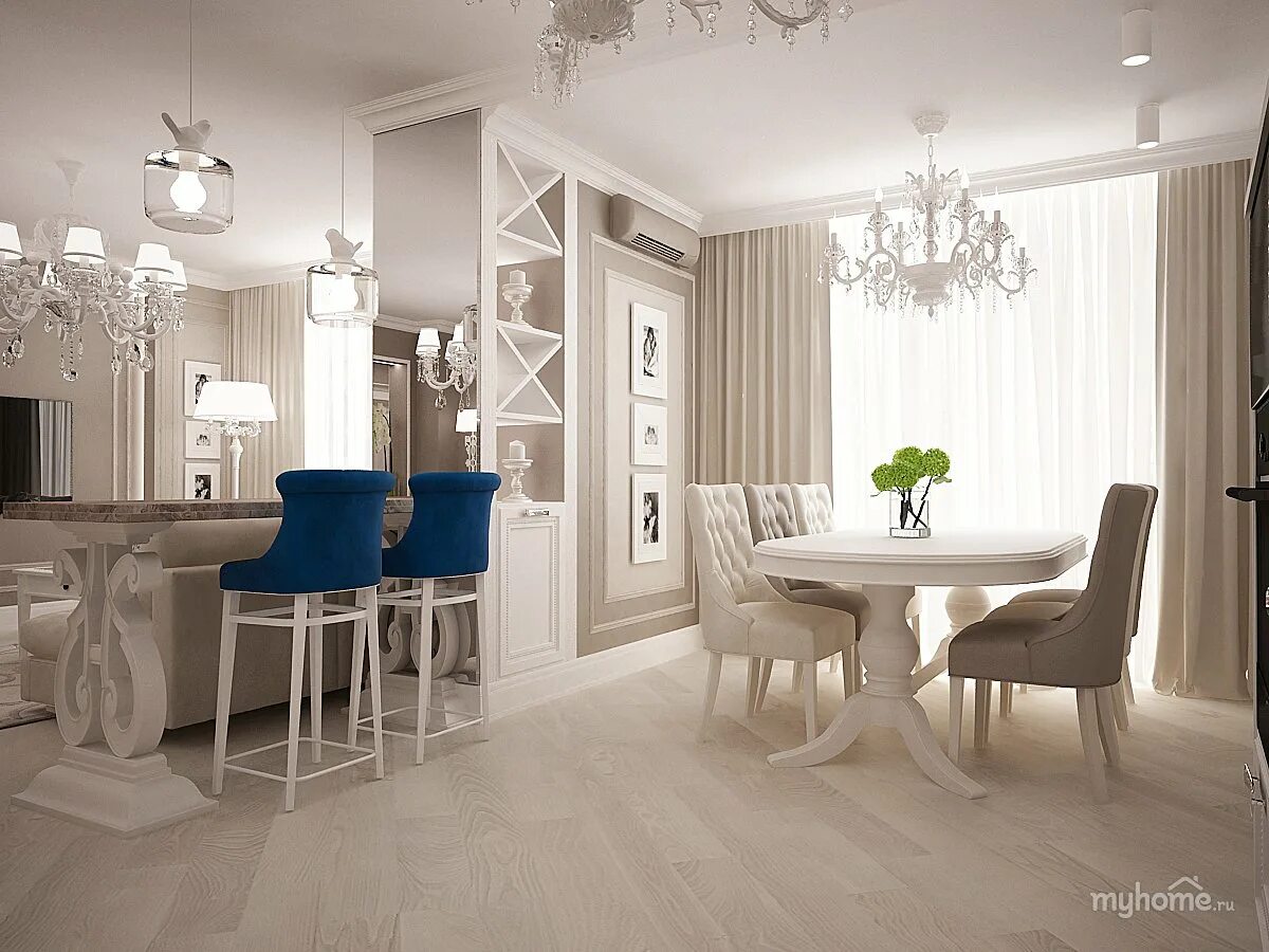 Кухня холл фото Кухня хол - Дом Мебели.ру