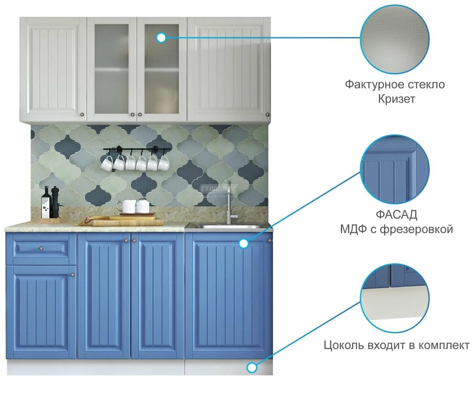 Кухня хозяюшка инструкция по сборке Кухонный гарнитур (Кухня) Хозяюшка 1.5 Фисташка - купить в интернет-магазине по 