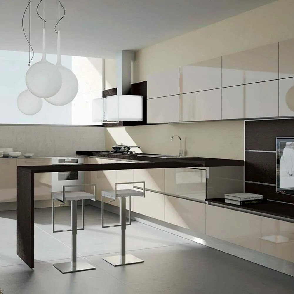 Кухня переходящая в гостиную дизайн фото Настенная вытяжка Falmec Mirabilia Maia 97 в Москве, купить за 157938 руб. (арт: