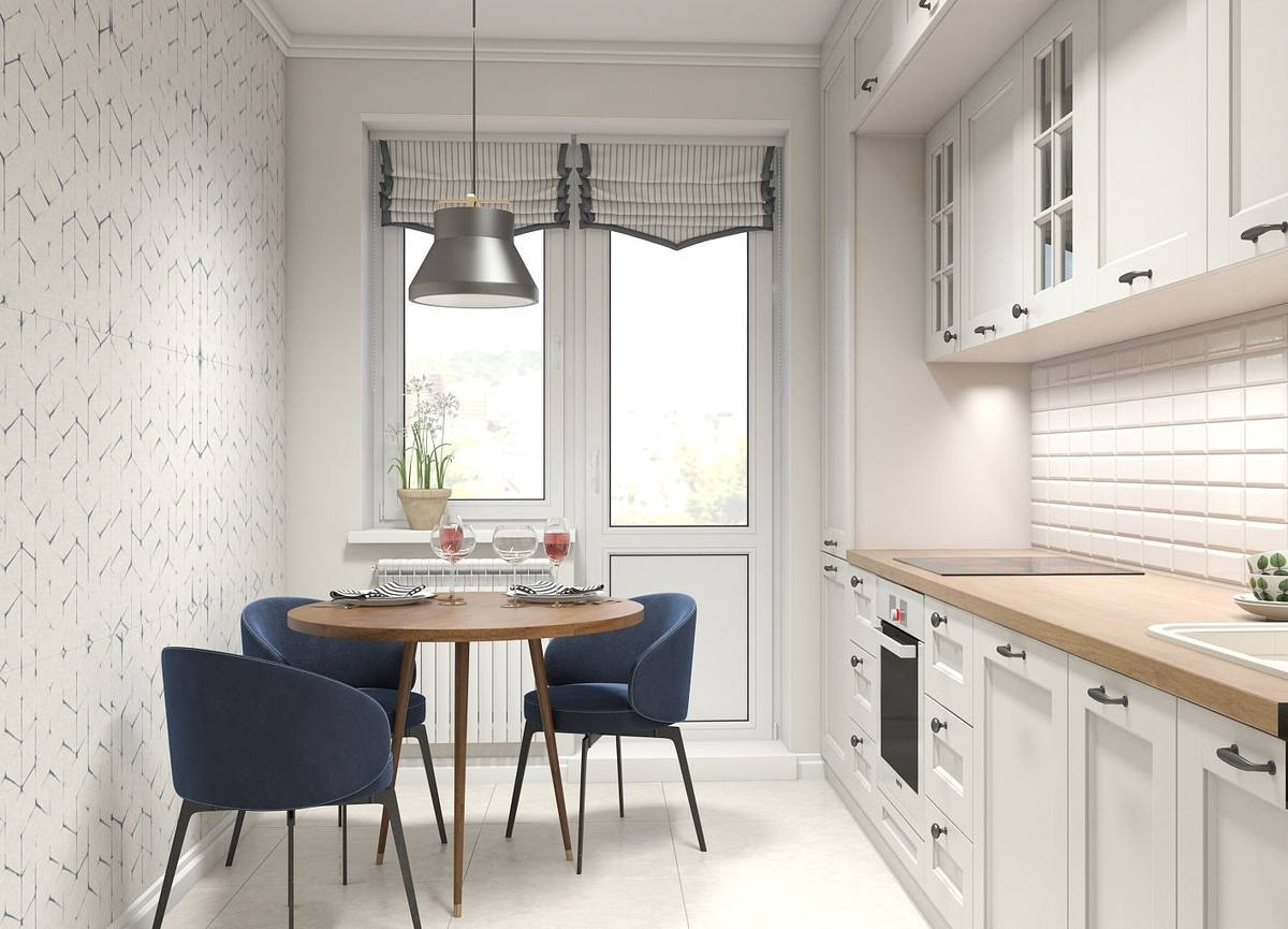 Кухня под обои фото Как правильно выбрать обои для кухни: советы эксперта DOMEO РЕМОНТ КВАРТИР НЕДВИ