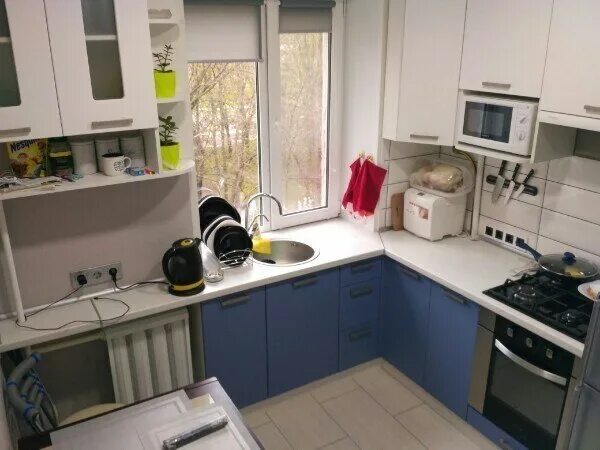 Кухня под окно в хрущевке фото Поддержим мастера