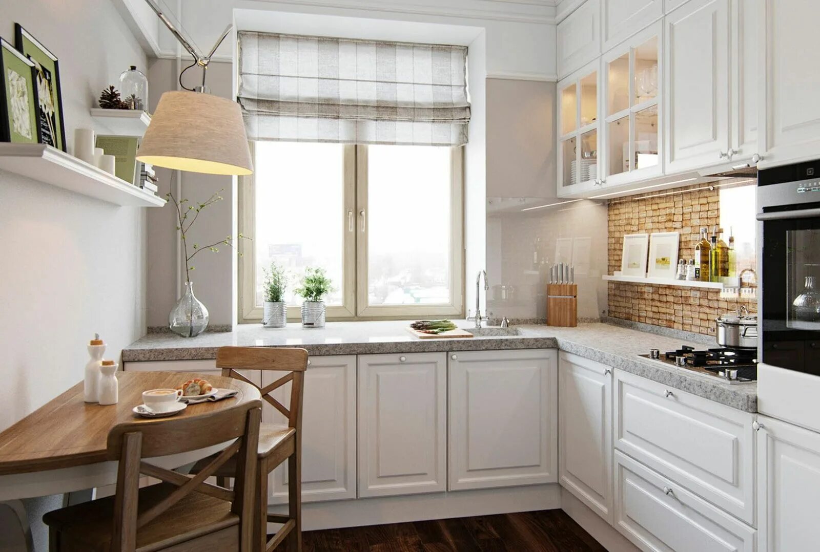 Кухня под окном дизайн дизайн кухни 9 квадратов Интерьер кухни, Интерьер, Дизайн кухни