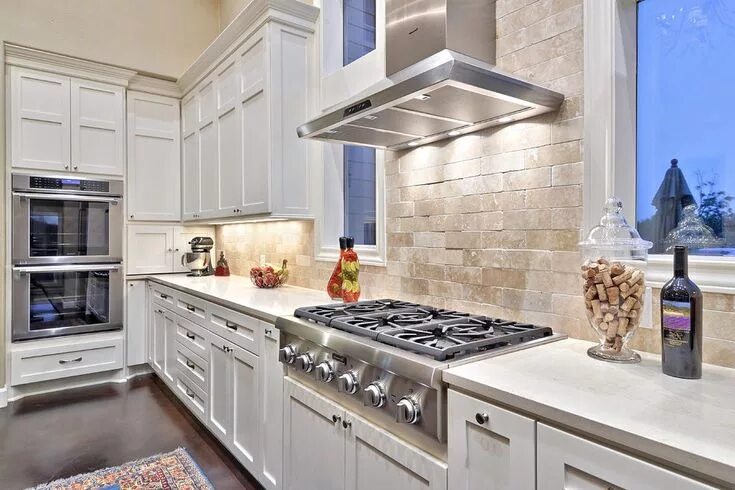 Кухня под плитку фото caesarstone dreamy marfil kitchen transitional with ceasarstone dreamy ma. White
