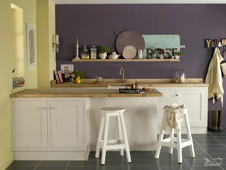 Кухня под покраску дизайн фото цвет Paints for Interior & Exterior Decorating Ideas - Dulux Country kitchen paint co