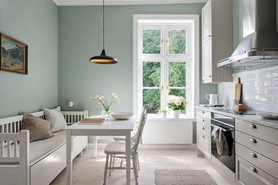 Кухня под покраску фото в интерьере Scandi kitchen Matrum design, Skandinaviskt kök, Idéer för heminredning