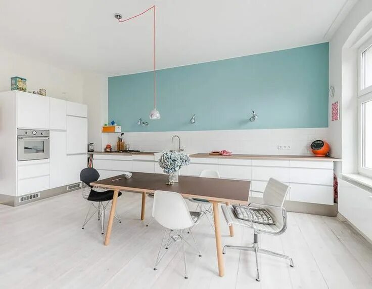 Кухня под покраску фото в интерьере my scandinavian home: A fantastic Berlin home Apartment interior, House interior