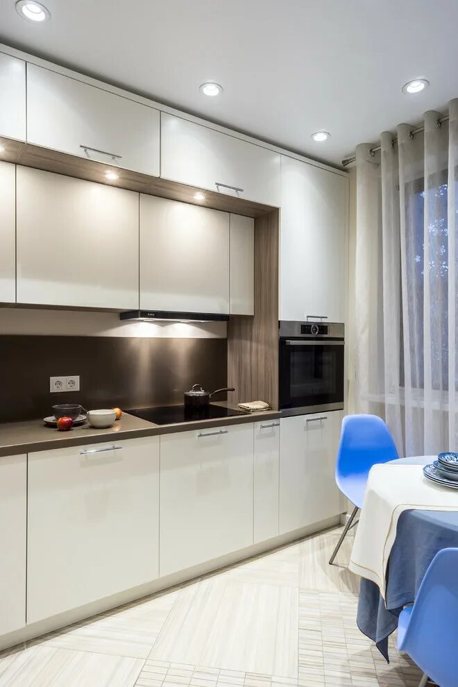 Кухня под потолок фото Облако - Современный - Кухня - Москва - от эксперта Анастасия Уфимцева Houzz Рос