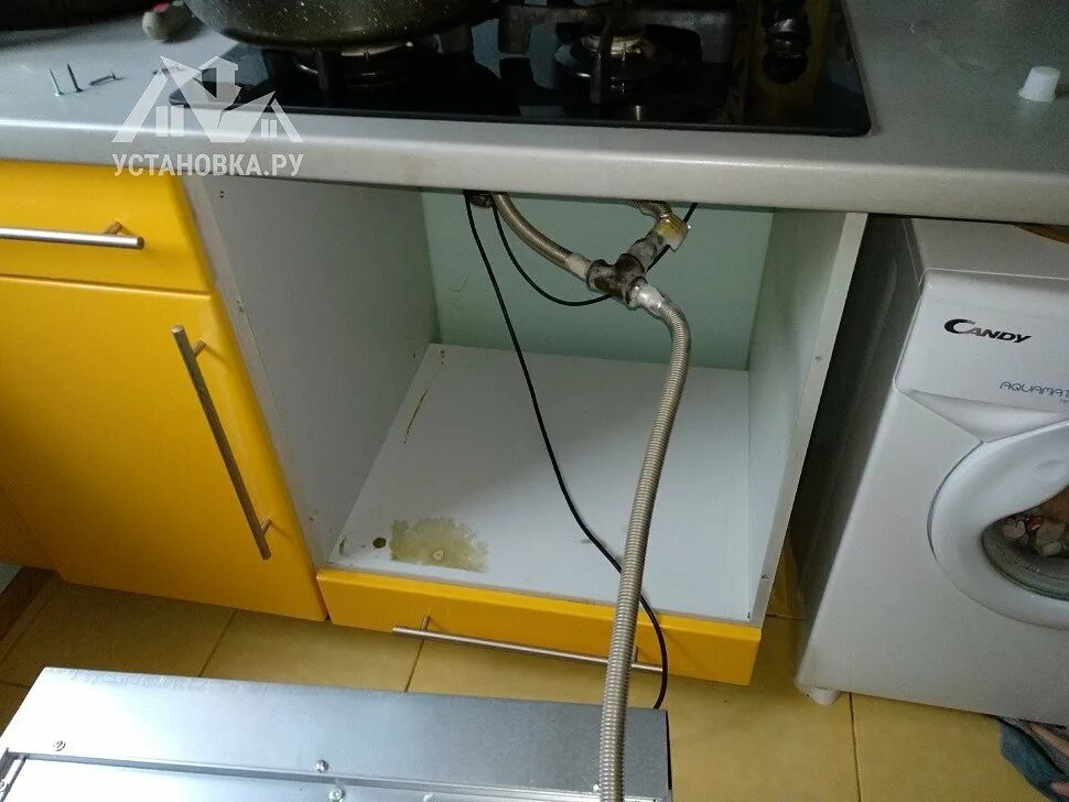 Кухня подключение газа Установить газовый духовой шкаф Gefest ДГЭ 621-01 - цена: 1915 руб., Красногорск