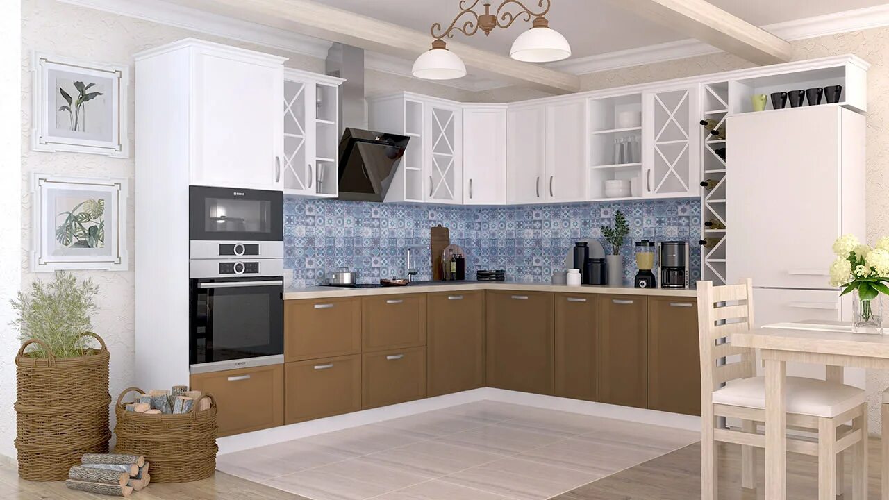 Кухня портофино в интерьере реальные фото Кухня Портофино 10 - Mebeldarom