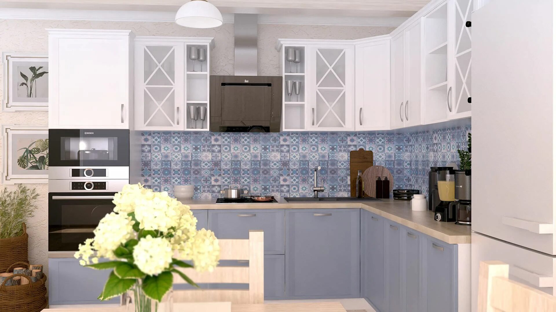 Кухня портофино в интерьере реальные фото Кухня Портофино 1 - Mebeldarom