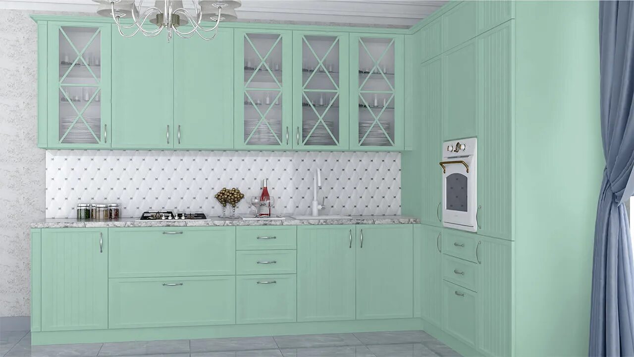 Кухня портофино в интерьере реальные фото Кухня Портофино 2 - Mebeldarom