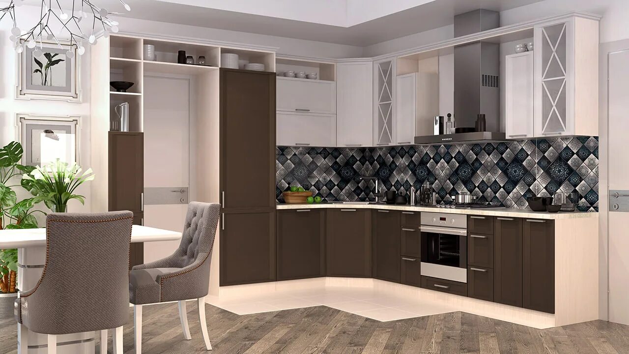 Кухня портофино в интерьере реальные фото Купить кухню на заказ на Аминьевском шоссе в Москве (реальные цены с гарантией)