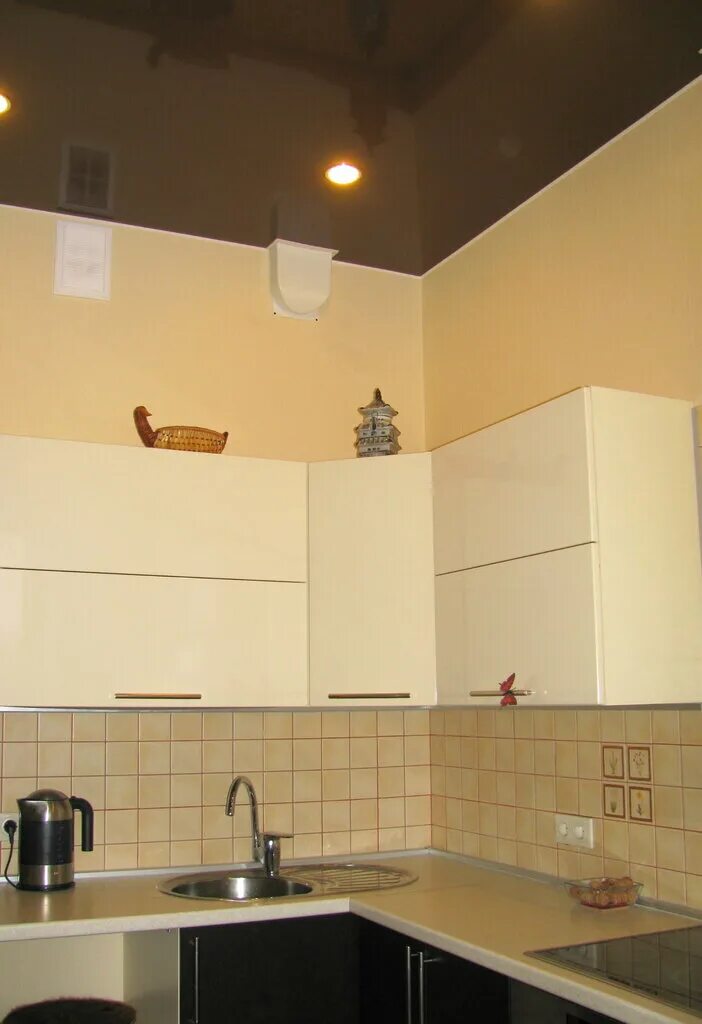 Кухня потолок бежевый фото Больше не работает: Архелон, потолочные системы, Санкт-Петербург, Малый проспект