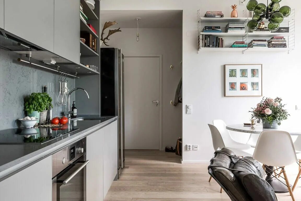 Кухня прихожая планировка квартир Дизайн однокомнатной квартиры с фото идей интерьера и примерами оформления