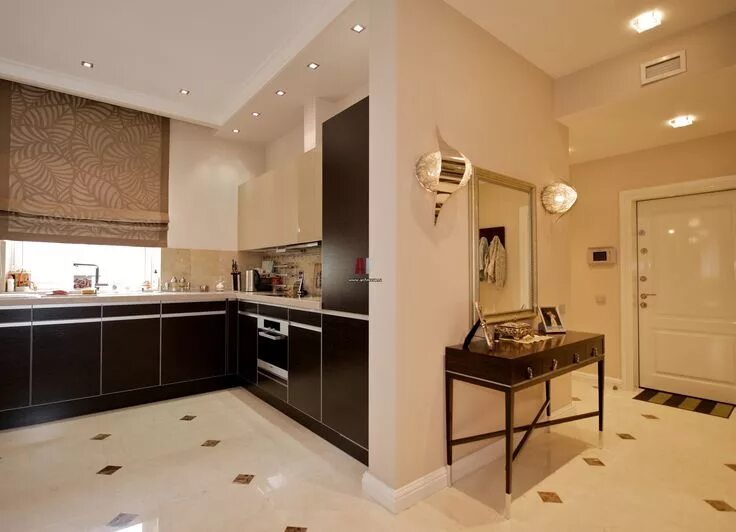 Кухня прихожая планировка в частном Плитка На Пол В Коридор:245+ (Фото) Какую Выбрать / Как Положить?