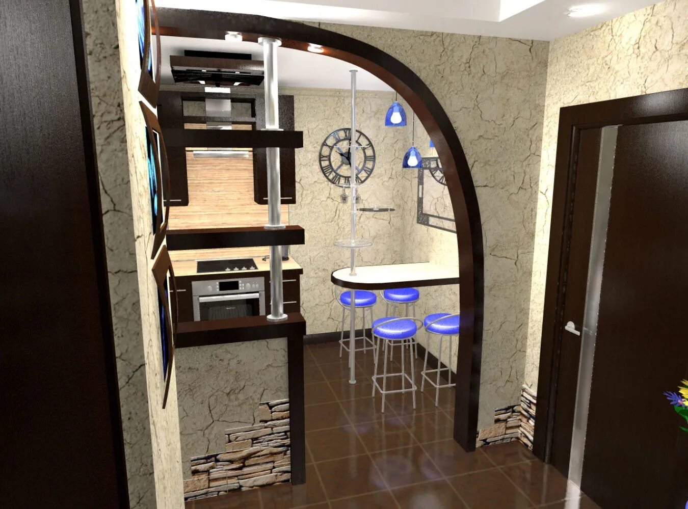 Кухня прихожая планировка в частном Чем отделать стены в коридоре: рассмотрим популярные варианты Эксперты отделки