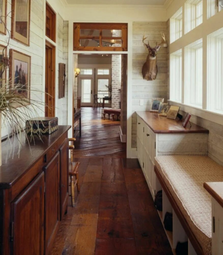 Кухня прихожая в частном доме фото Полы из старинной доски: Персональные записи в журнале Ярмарки Мастеров