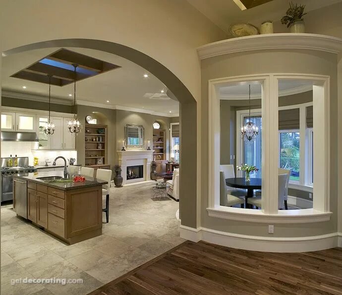 Кухня прихожая в частном доме фото Kitchen Cabinets, Countertops, Design, Photos / Pictures of Kitchens, Remodelin 