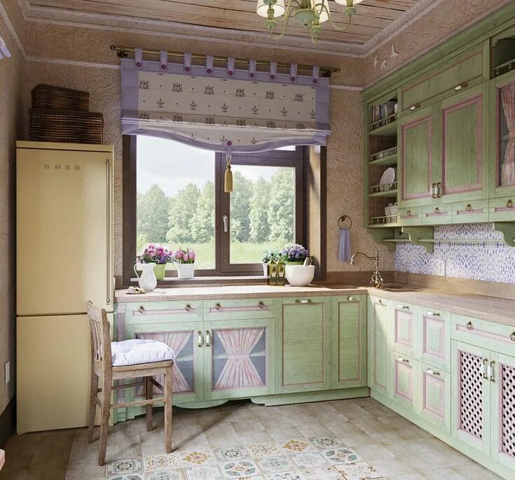 Кухня прованс дизайн фото Кухня - прованс