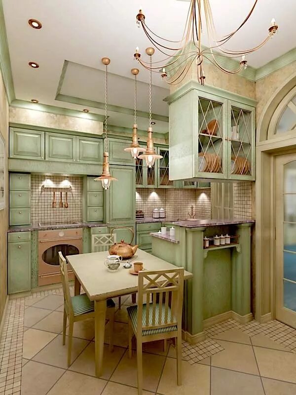 Кухня прованс дизайн интерьера стиль прованс - Поиск в Google Country style kitchen, French country style kitch