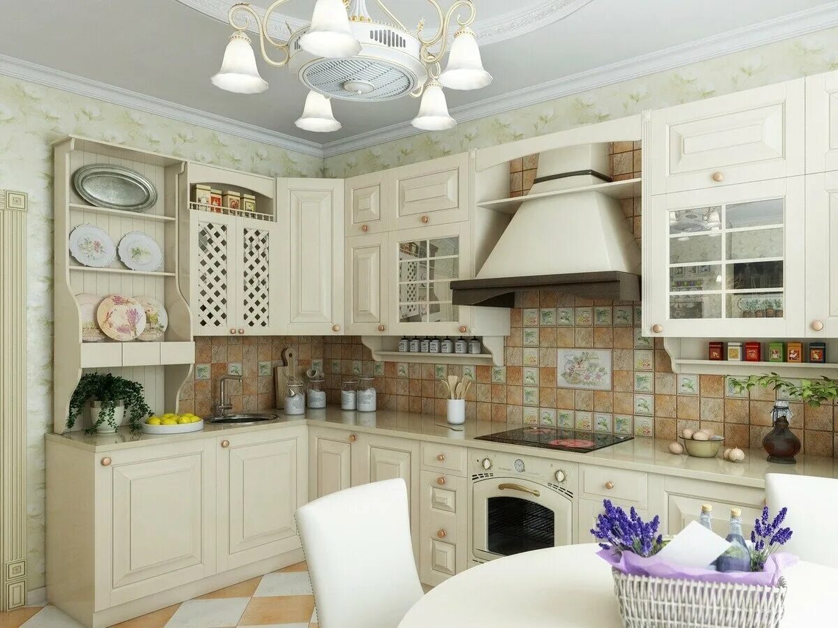 Кухня прованс дизайн интерьера Кухня в стиле прованс: цветовая палитра с фотогалереей DIVAN.RU Дзен