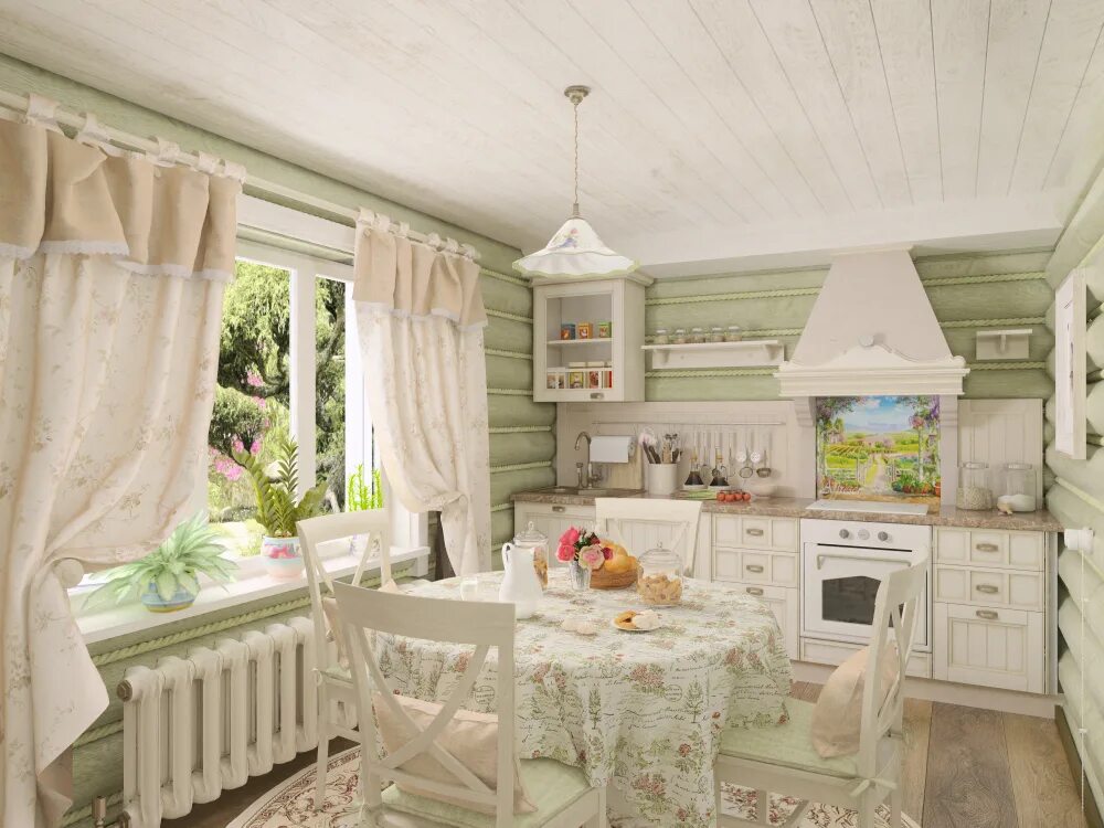 Кухня прованс на даче фото Как оформить кухню на даче: сочетаем стиль и функциональность (более 40 фотоидей