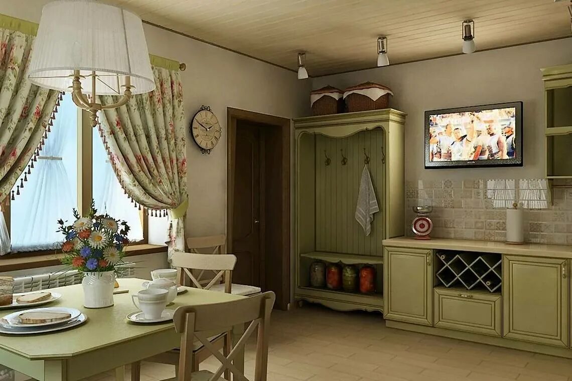 Кухня прованс на даче фото Летняя кухня на даче: 130 фото-идей красивого дизайна и лайфхаки обустройства - 