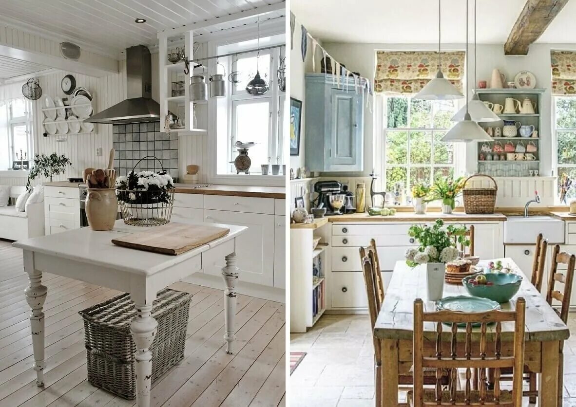 Кухня прованс на даче фото Кухня в стиле прованс в частном доме: фото-советы по украшению! Lavanda-decor Дз