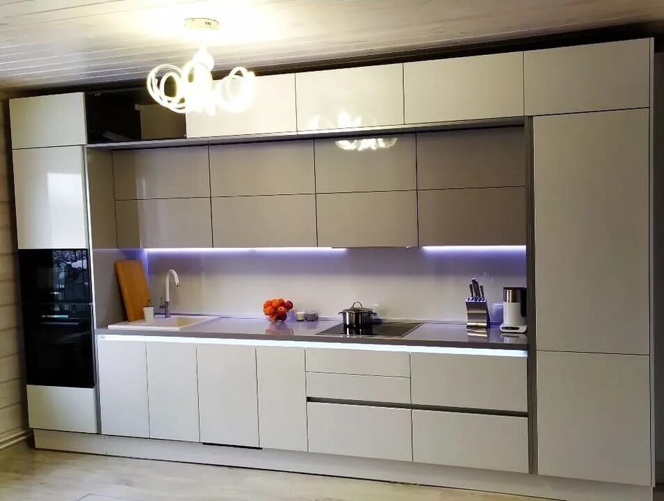 Кухня прямая 5 метров дизайн фото Преимущества прямых кухонь - howseptik.com